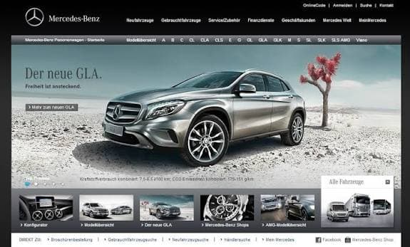 Mercedes-Benz — Premium Automotive Digital Experience project preview