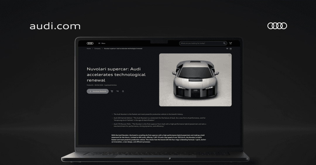 Audi — Progressive Luxury Automotive Experience project preview